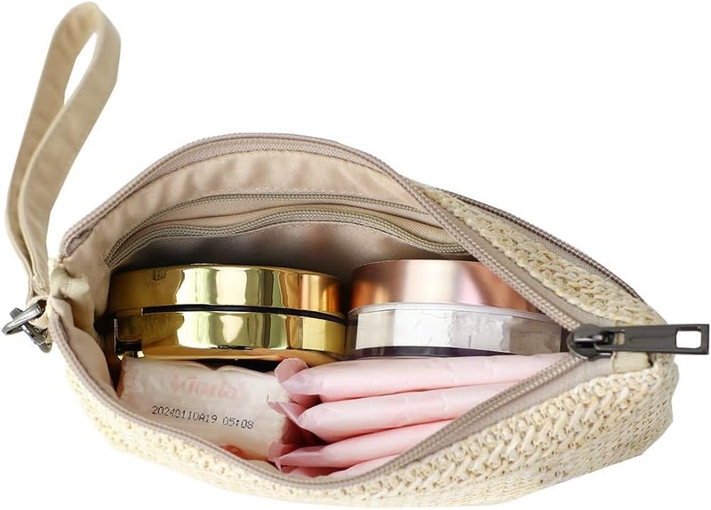 BBORGDC Small Wristlet Wallets for Women, Zip Clutch Bag with Wristlet Pouch, 3-Zipper Original Design - Image 4